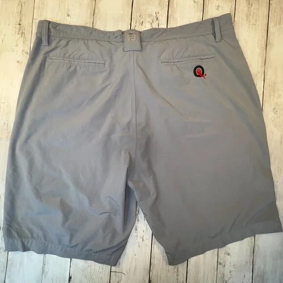 FootJoy Men's Performance Stretch 9" Inseam Golf Shorts Style 23933 Gray Size 38 - Picture 5 of 6